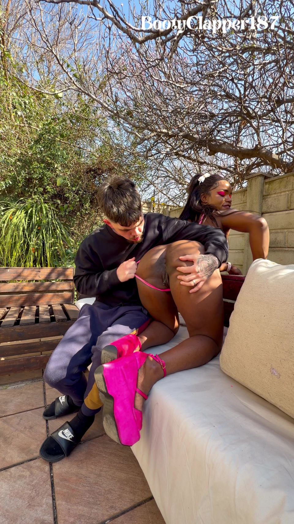 Thick Black Girl Fell Into His Dirty Trap and Got Creampied