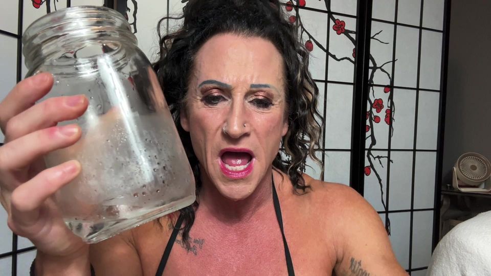Sloppy Goddess Swallow: My Mouth Is Your Burpy Prison