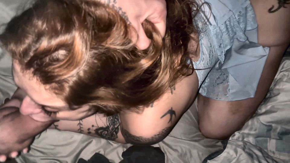 Wife in Training: She ENJOYS Sucking Me with Pussy Dildo... Guess Where I Came?