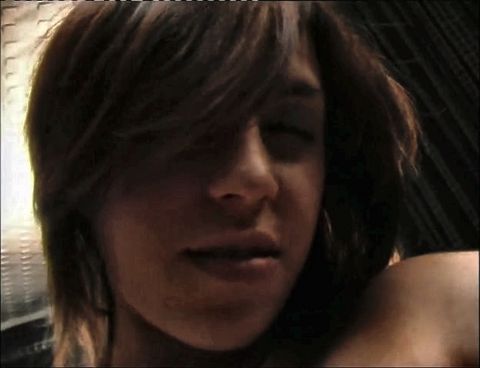 Hot young girl with nice tits shows her gorgeous body and gives a blowjob to her stepbrother