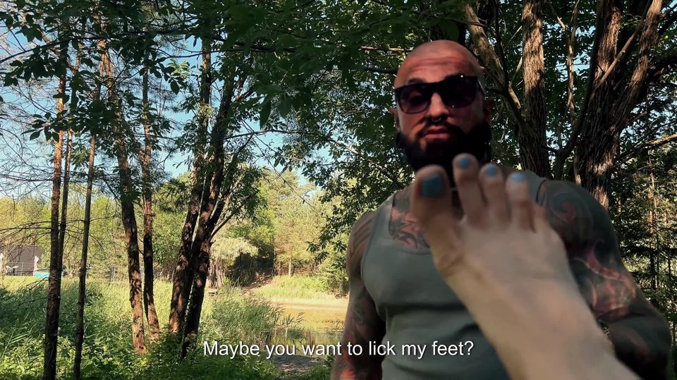 Lake Foot Worship - Stranger Licks Ass & Pussy to Orgasm