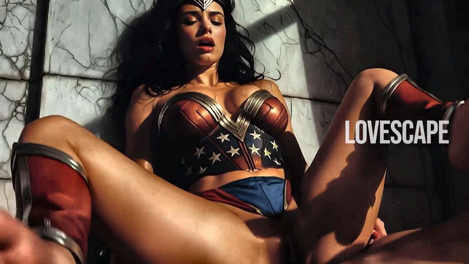 Lasso of Truth? More Like Lasso of Dick - Wonder Woman Like You've Never Seen (AI gen)