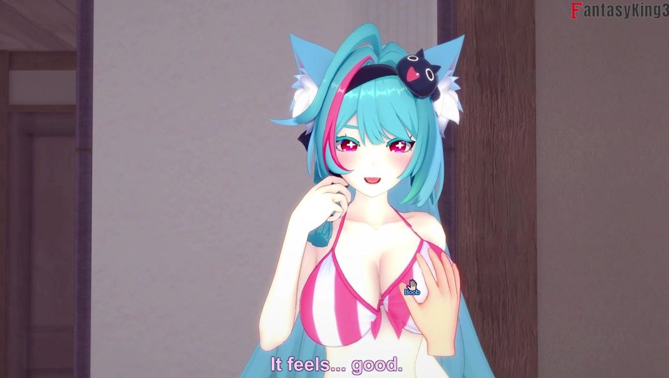 Mint POV sex in her bikini - Neverness to everness (NTE)