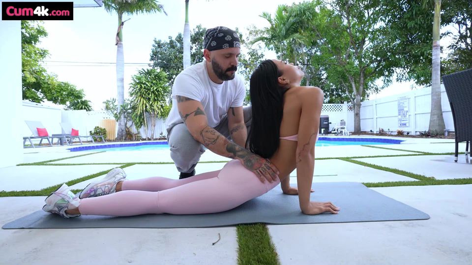 We Tried Partner Yoga For The First Time