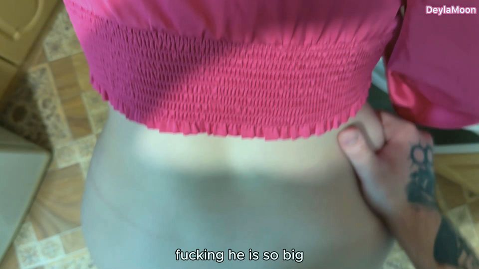 The young stepmother was in a bad mood. And she asked to be fucked hard