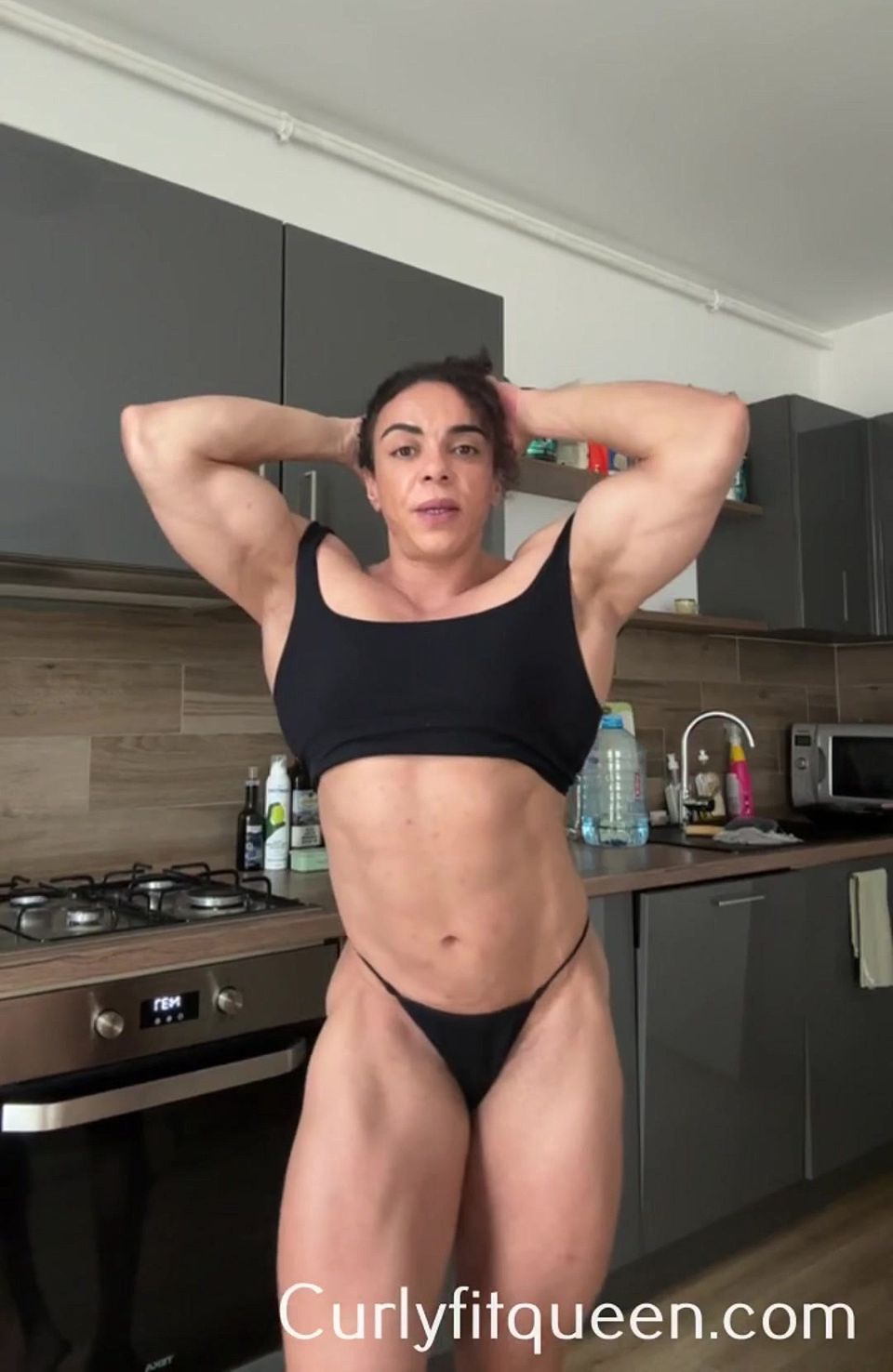 Exceptionally large muscles for a mommy this age