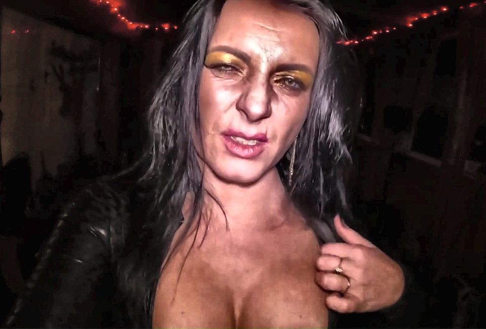 Obey My Tits - Vampire Gooning JOI with Leather & Sparkling Claws