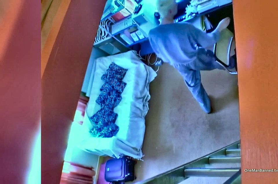 Early Footage of Angel Long Being Fucked While Her Boyfriend Watches