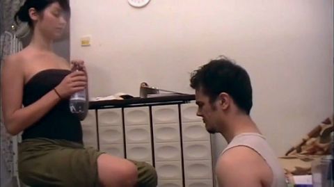 Slave Richie serves as spittoon