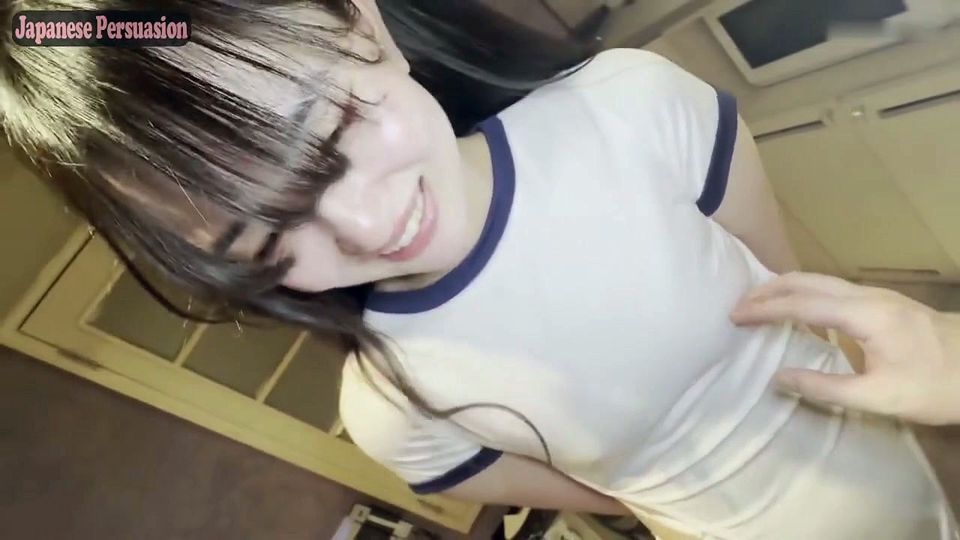 Uncensored Grace. Black Haired Refined Beauty in a Playful Outfit Loses Control as Her Sensitivity Takes Over