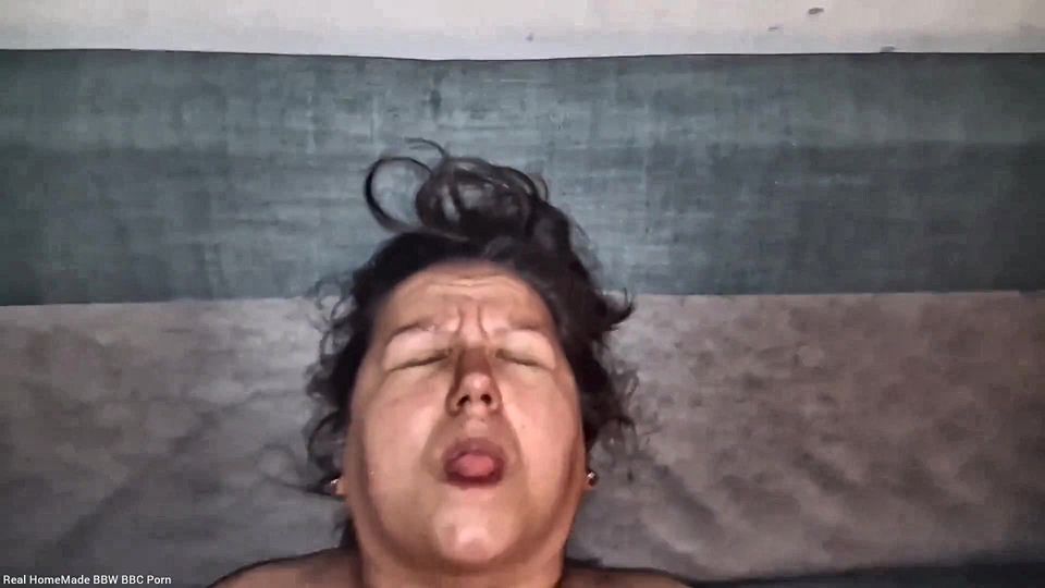 BBC Pounding My Hairy Pink Fat Pussy Missionary Moaning Orgasms