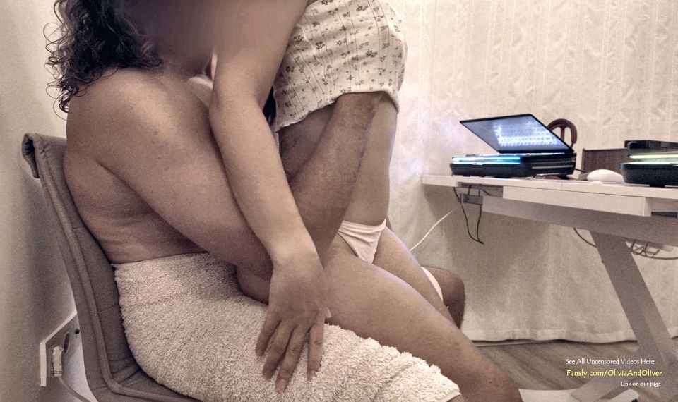 My Girlfriend Riding Me Standing then Hard Finish