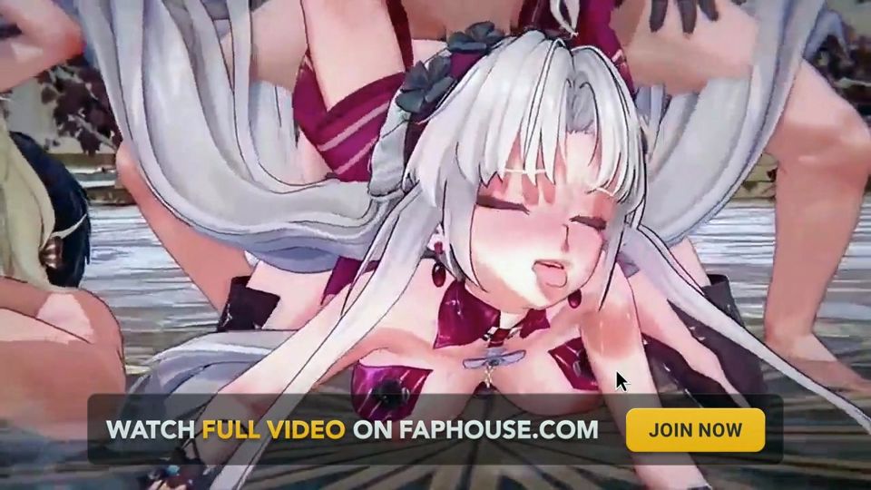 Wuthering Waves - Harem Sex Party - 3D Hentai Animation