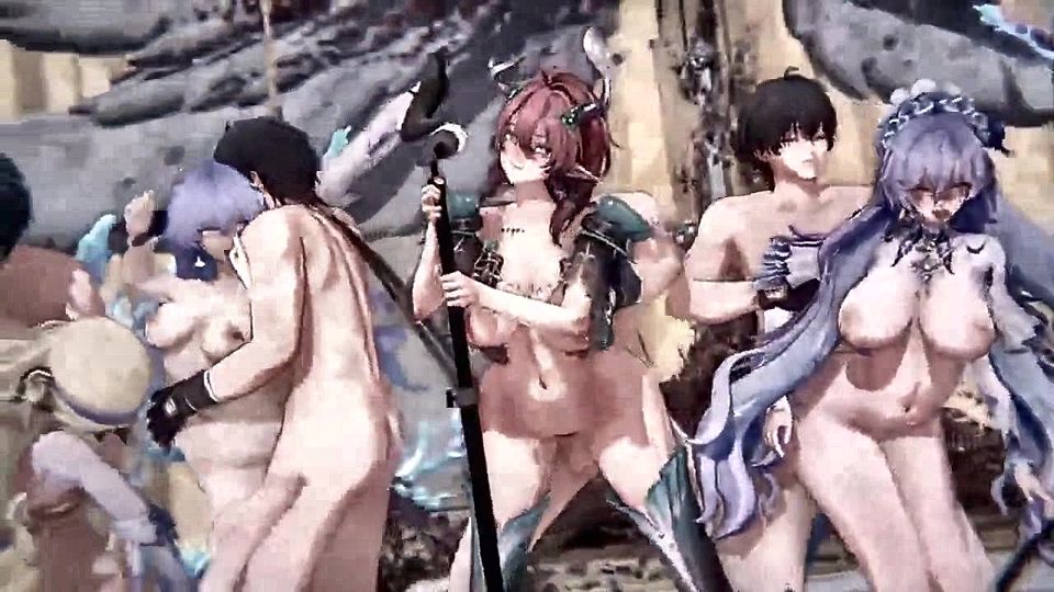 Wuthering Waves - Harem Sex Party - 3D Hentai Animation