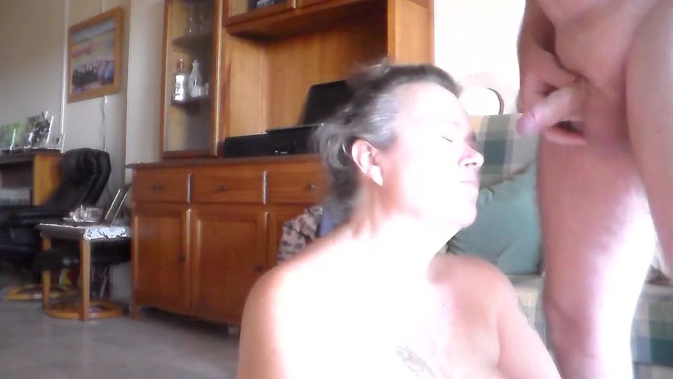 John is peeing on Jen's face and into her mouth