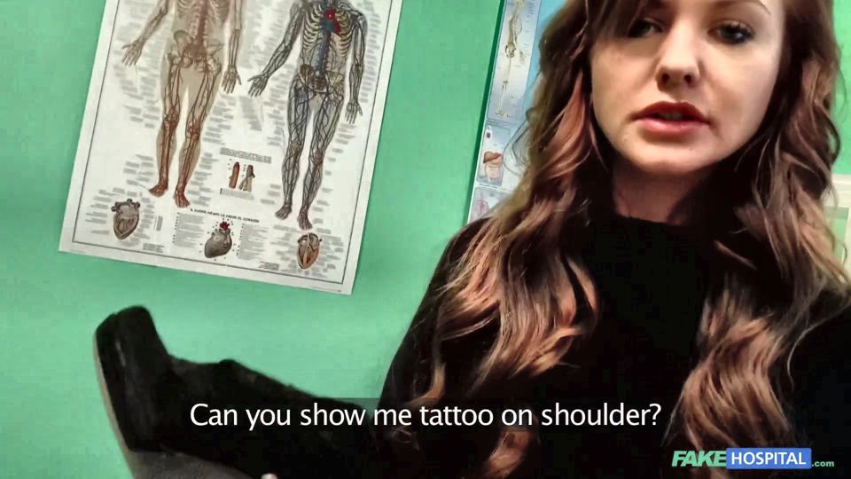 Fake Hospital - Pretty Young Model Cums for Tattoo Removal Ends with Deep Dicking