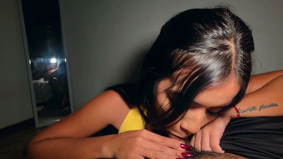 Stepfather makes his stepdaughter take revenge for the first time