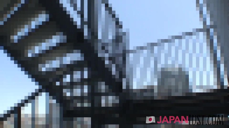 Japanese cougar secretary multiple orgasms and creampie