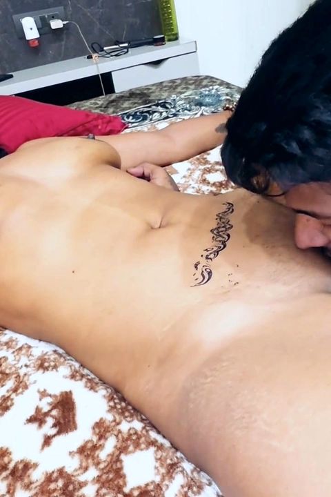 Aniket sucked Monica's. Cock licked pussy