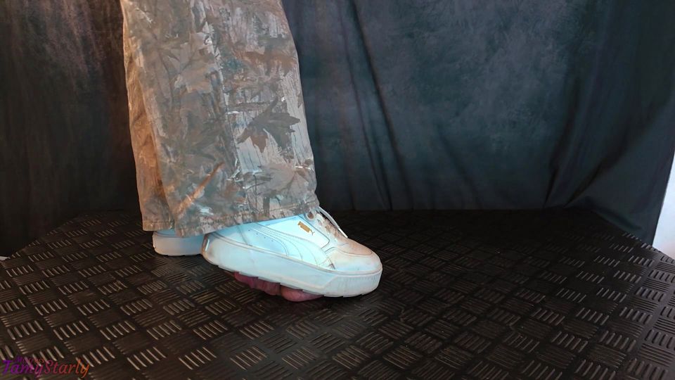 Stomped Under Her Dirty Sneakers - Cock Balls Crush Trample, Shoejob, Bootjob, CBT, Ballbusting, Trampling, Stomping