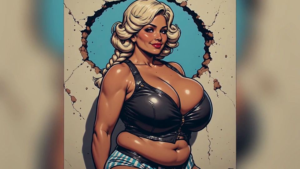 Curvy Sexy Women Art