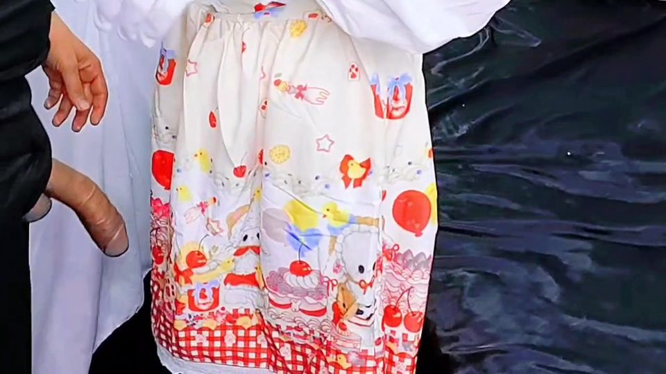 Cute Little Thai: I like it when adults touch me under my doll dress.