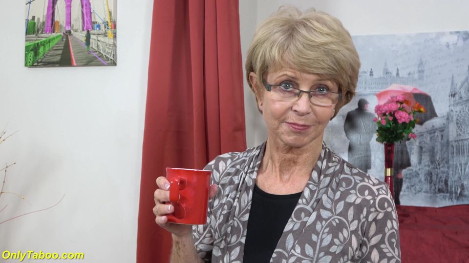 First big cock for 75 years old stepmom