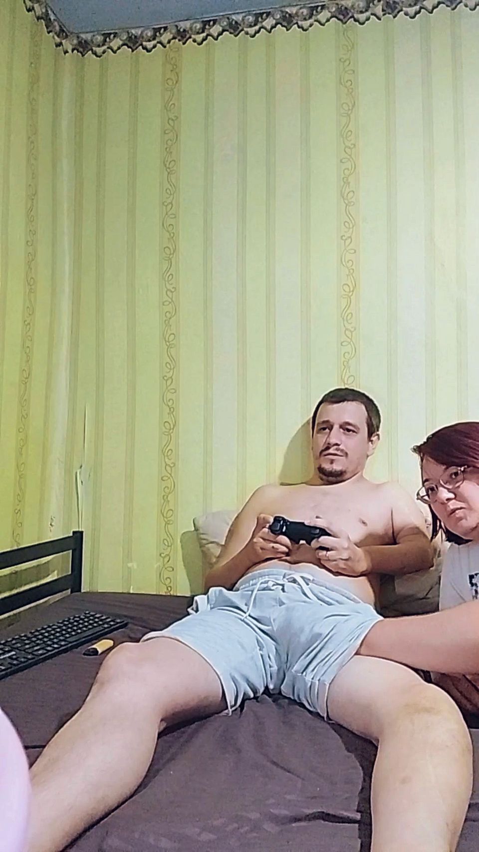 Step-sister's challenge beat the first level of the game