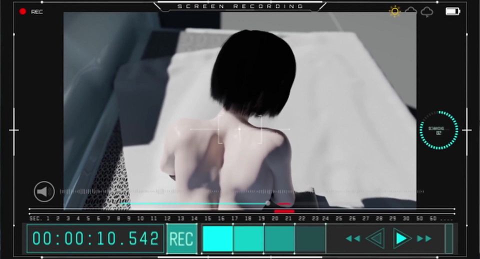 Zero-g Deepthroat & Anal on Orbital Station Japanese Echo Takes Hard Assfuck in Space Before Back Cumshot