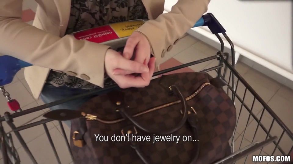Public Pickups - Denisa Heaven Settles for a Pearl Necklace