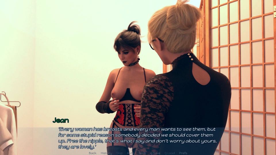 The Three Panels Hot Wife Does Nude Photoshoot - Episode 6