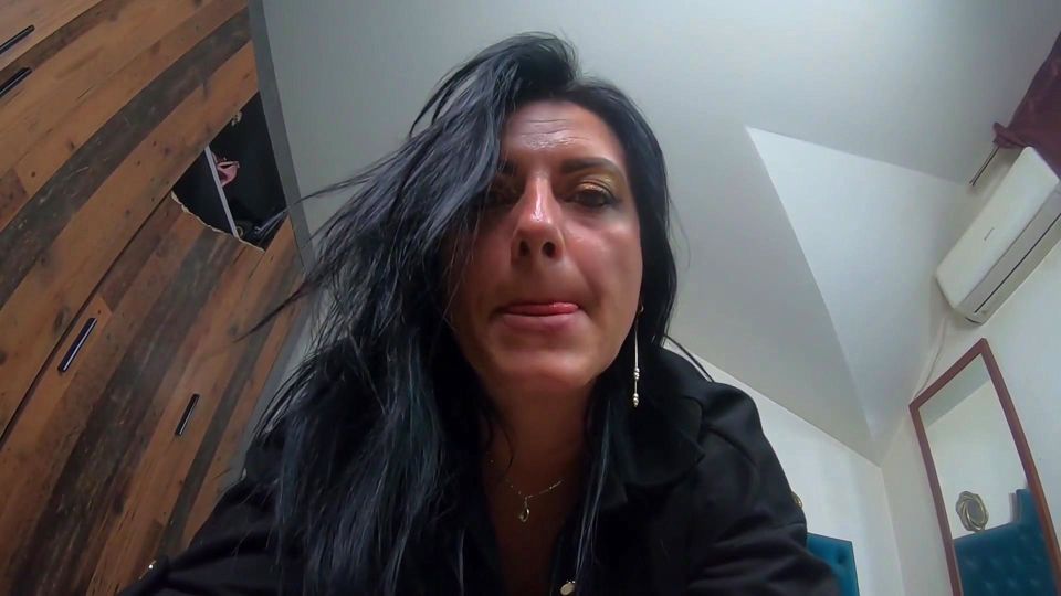 Ripped Pantyhose Slut JOI. Dildo Ride, Pussy Slaps and Triple Orgasm Toy Session