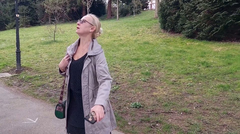 Mature Blonde Wife Enjoys Sex After Walk