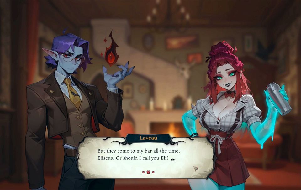 Hotel Tales Magic HENTAI Game Ep.1 Sexy GHOST flash her TITS to get me a HUGE BONER !