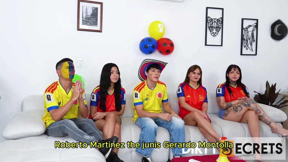 WE BET A SOCCER MATCH AGAINST SOME SPANISH FEMALE FANS AND ENDED UP FUCKING THEIR ASSES