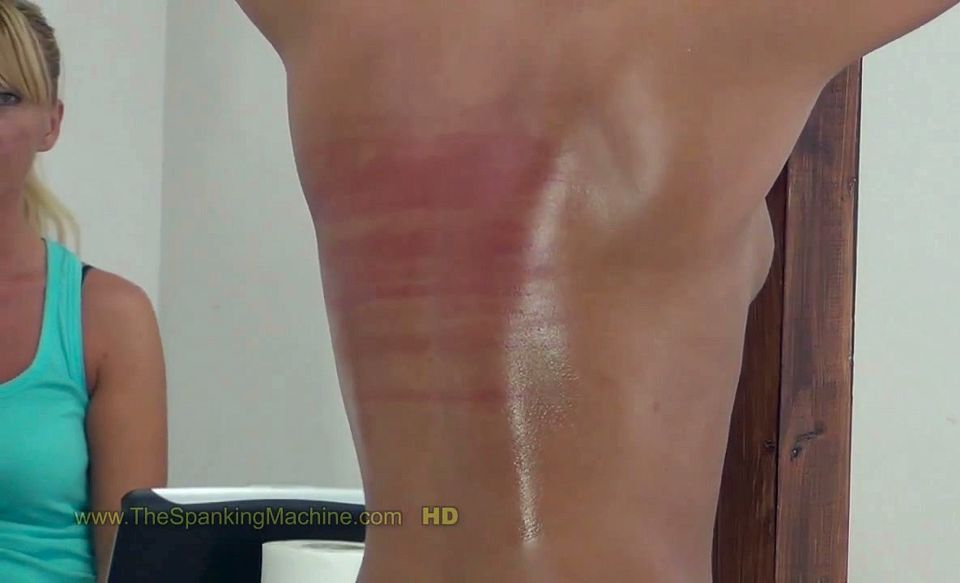 Gia Spanking Machine - Bare Back Whipping