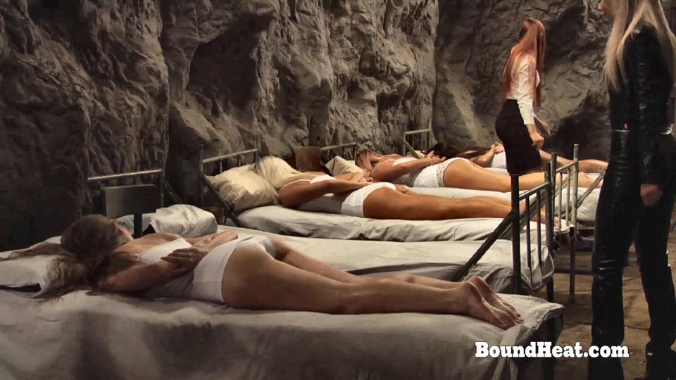 Curvy Big Ass Lesbian Slaves In Doggystyle Presenting For Horny Mistress