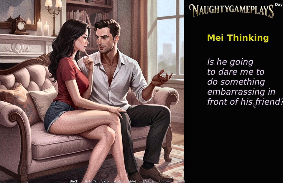 Wife's Dare (part 03) by Hot_scorpion - Husband Shares His Wife - 3D Game