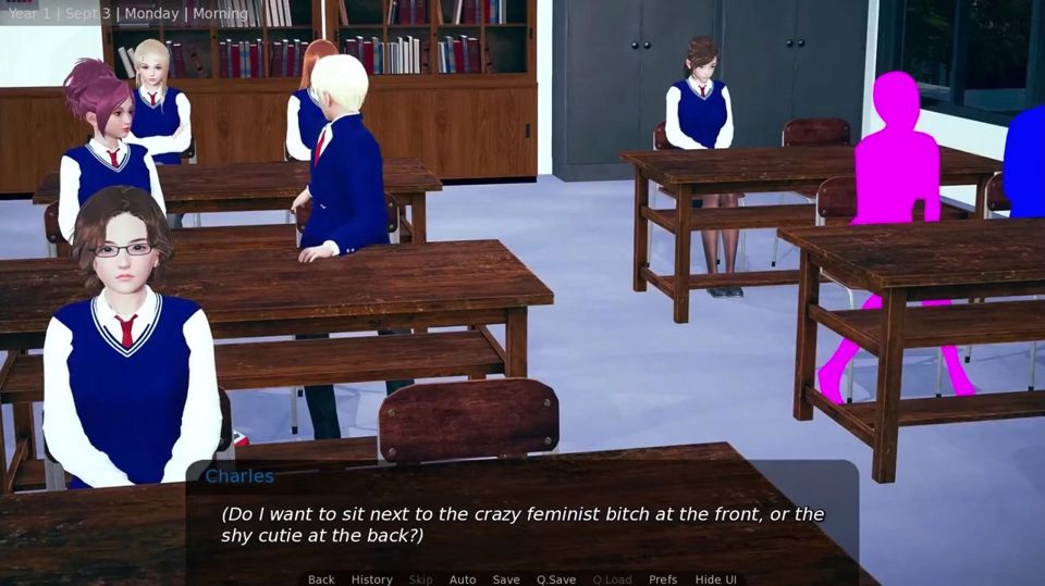 Cosy Cafe Part 3 - Sexy Headmistress