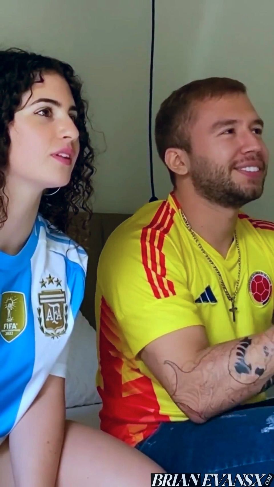 Argentina Vs Colombia - Fifa World Cup 2026 - Bootywhite Feat Brian Evansx