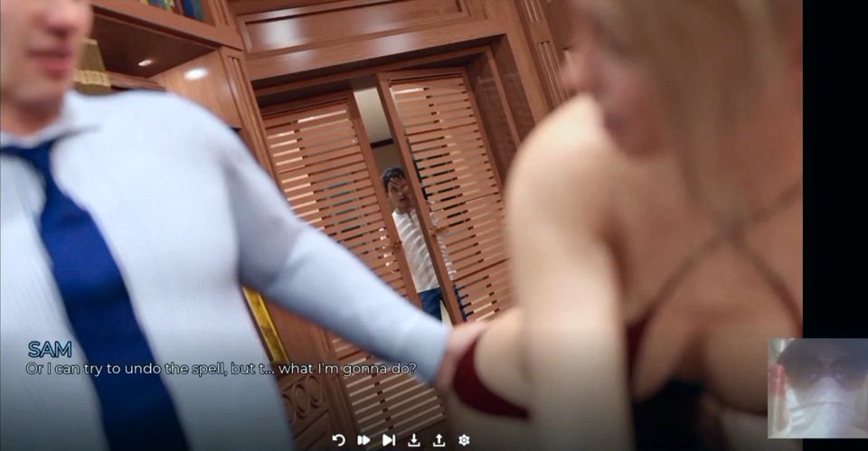 MILF Stepmom Got Fucked by Her Boss in Front of Her Stepson!