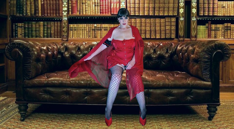 Gylf Carmen Angel's Lady in Red Sensual Blowjob