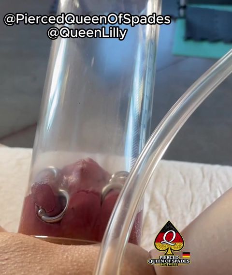 Pierced Pump Pussy! Daily Rountine Scene 1
