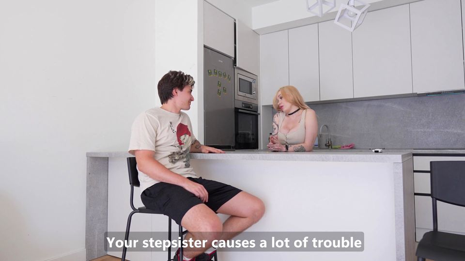 Cheating His Wife with His Step Sister