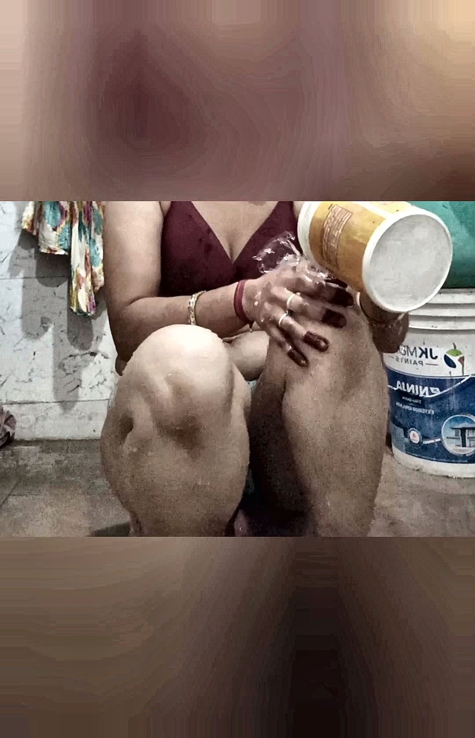 Priya Bhabi Sexy Painty Show