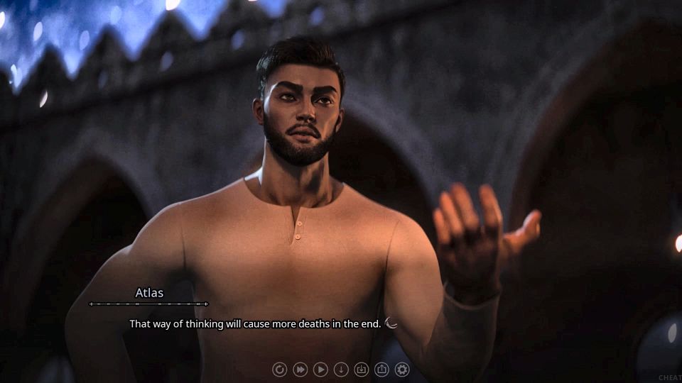 The Seven Realms 48 - Atlas Comforts Leyala & Kali After the Battle