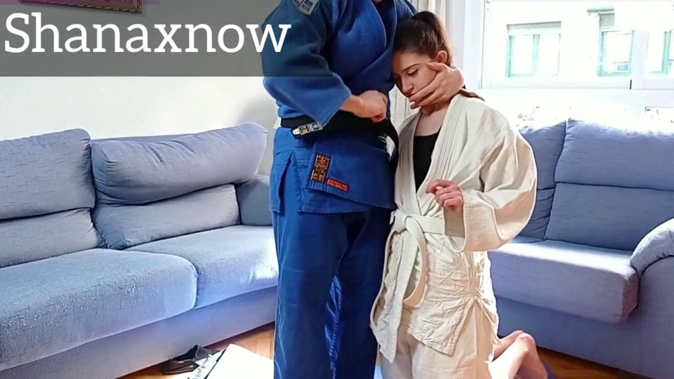SHANAXNOW CUM IN MOUTH SWALLOW JUDO LESSON
