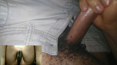 Masturbating on a video call