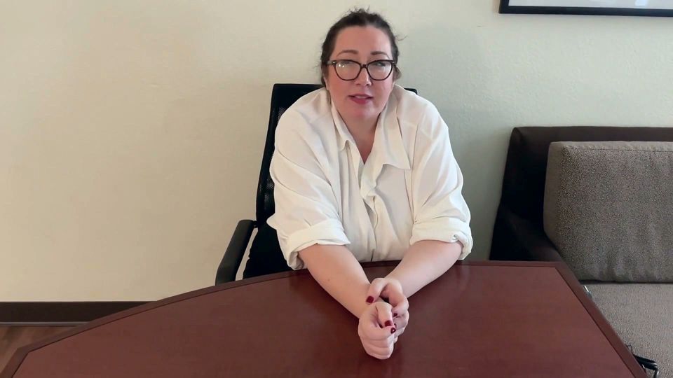 Make Your Sexy BBW Boss Cum to Keep Your Job