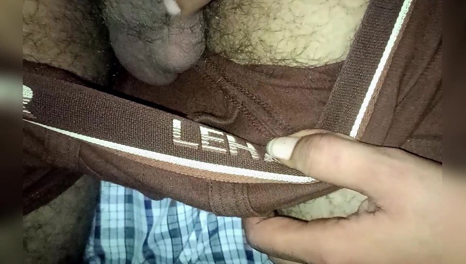 Fucked girlfriend sitting in bed